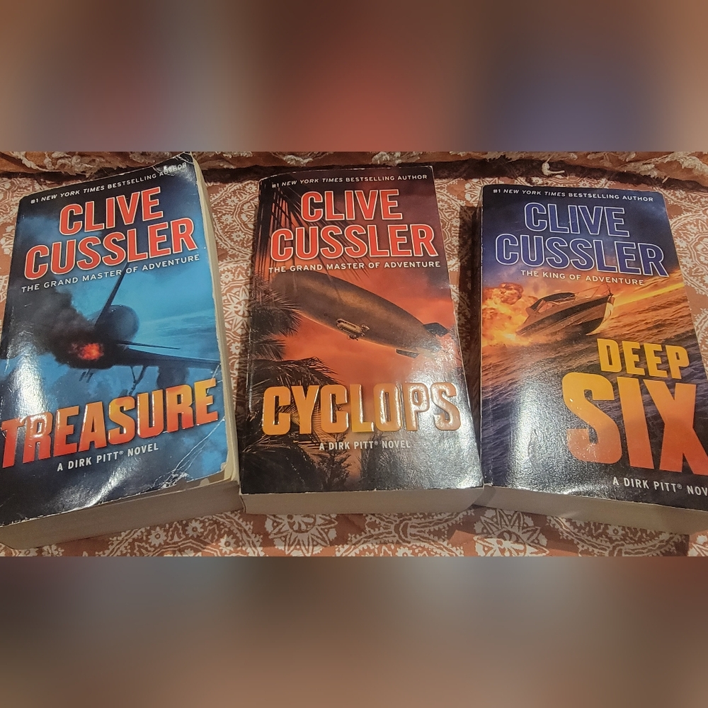 Clive Cussler Adventure Novel Set